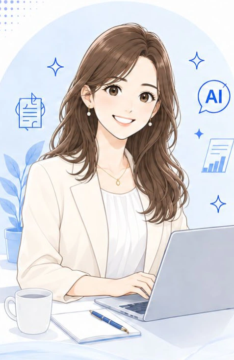 講師・山形ありさの紹介キャラクター
